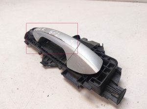Mercedes Benz GLK-Class 204 (2008–2015) Rear side door exterior handle A2042600834 - 4