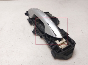 Mercedes Benz GLK-Class 204 (2008–2015) Rear side door exterior handle A2042600734 - 2