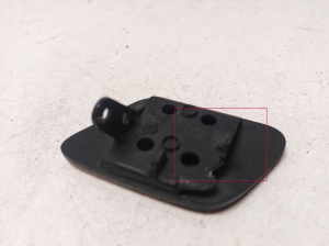 Volkswagen Touareg I (2002–2010) Front bumper headlight washer cap 7L6807752 - 3