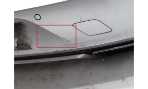 VOLVO S90 (2016–2026) Tagumine kaitseraud 31383297 - 4