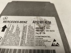 Mercedes Benz E-Class W212 (2009–2015) Airbag module A2129014204 - 4