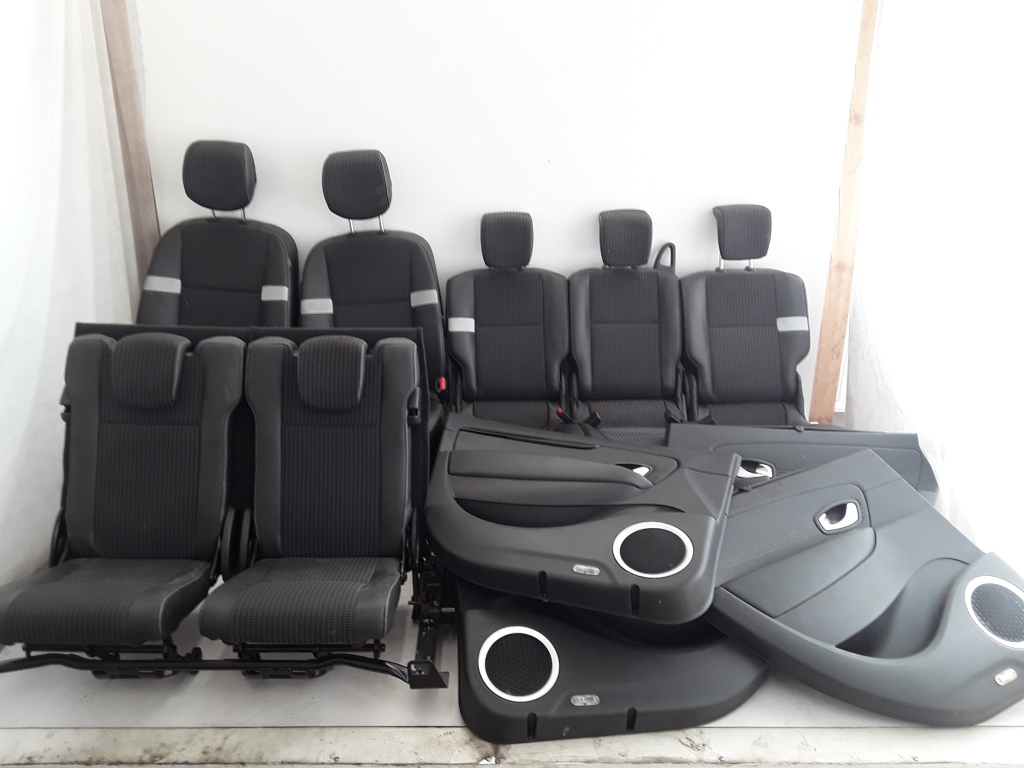 RENAULT Scenic 3 generation (2009-2015) Внутренние сиденья с комплектом дверных карт 876619256R7 21085453