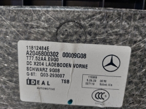 Mercedes Benz GLK-Class 204 (2008–2015) Trunk carpet A2046800302 - 3