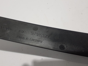 Porsche Panamera 971 (2016–2026) Rear side door outer window molding 971853290B - 3