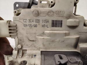 Volkswagen Passat B6 (2005–2010) Rear side door lock 3C4839015A - 4