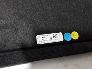 Porsche Panamera 971 (2016–2026) Trunk carpet 971861531A - 3