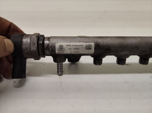 Volkswagen Passat B6 (2005–2010) Common Rail Kraftstoffleitung und ihre Bauteile 03L130089 - 2
