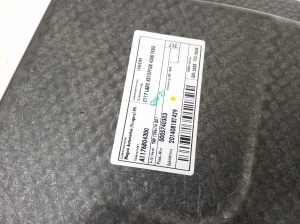Mercedes Benz CLA-Class W117 (2013–2019) Pakiruumi vaip A1176804300 - 2
