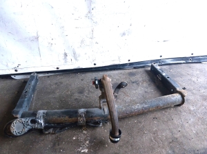 Skoda Superb (2001–2008) Tow hitch and its parts 3B0854328C - 3