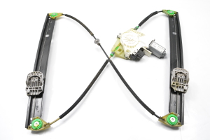 Rear side door window regulator