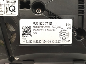 Volkswagen Crafter II (2017–2026) Näidikuplokk 7C0920741D - 3