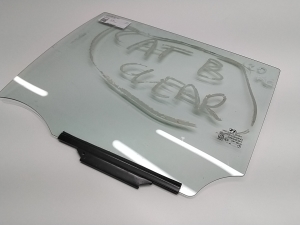 Hyundai i20 (2008–2014) Rear side door glass 834111J000 - 4