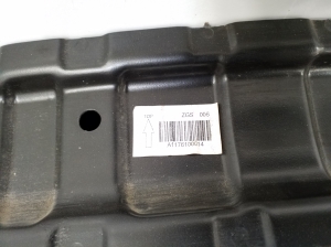 Mercedes Benz CLA-Class W117 (2013–2019) Tagumise kaitseraua tala A1176100014 - 3