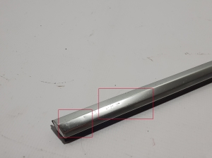 AUDI Q8 (2018–2026) Rear side door outer window molding 4M8839476B - 3