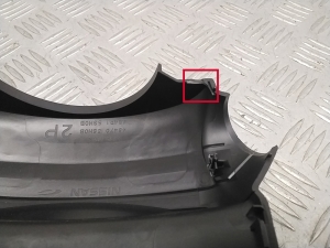 NISSAN Leaf II (2017–2026) Stūres statņa apdare 484705SH0B - 3