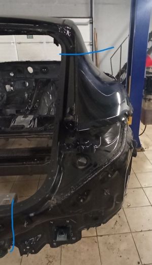   Rear fender and its parts  - 971809406 Y 