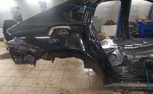 Porsche Panamera 971 (2016–2026) Aizmugurējais spārns un tā detaļas 971809406 Y - 2