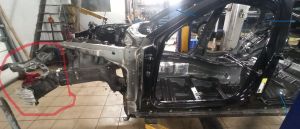 Porsche Panamera 971 (2016–2026) Eesmine tugijalg 971809203Y - 2