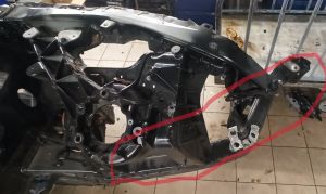 Porsche Panamera 971 (2016–2026) Eesmine tugijalg 971809203Y - 3
