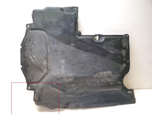 Mercedes Benz CLK-Class 209 (2002–2009) Unterbodenschutz vorne A2035201523 - 5