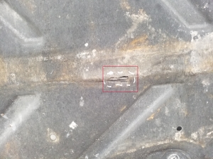 Mercedes Benz CLA-Class W117 (2013–2019) Põhjakaitse A2466840100 - 4