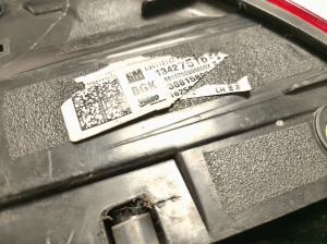 Opel Astra K (2015–2021) Eckleuchte hinten 13427516 - 9