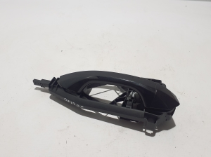 AUDI Q8 (2018–2026) Front door external opening handle and its details - 2