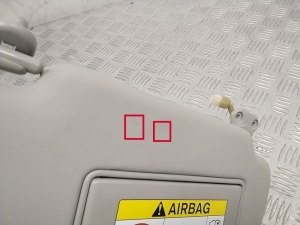 NISSAN Leaf II (2017–2026) Sun visor - 2
