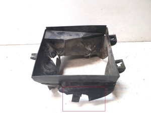 Skoda Superb (2001–2008) Luftleitblech für den Ladeluftkühler 3U0121467B - 3