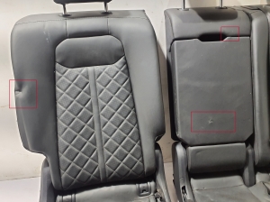 AUDI Q8 (2018–2026) Rear seat and its components 4M6883107A - 4