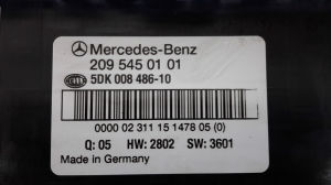 Mercedes Benz CLK-Class 209 (2002–2009) Kaitsmekarp pakiruumis A2095450101 - 2