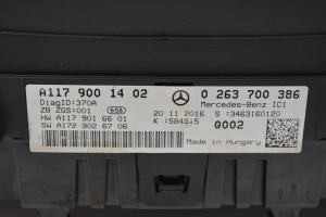 Mercedes Benz CLA-Class W117 (2013–2019) Näidikuplokk A1179001402 - 3