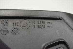Opel Corsa F (2019–2026) Side mirror and its parts E20418180 - 6