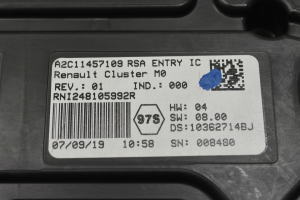 Dacia Duster (2017–2024) Instrument cluster 248105992R - 3