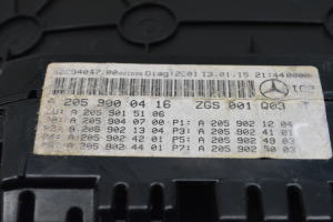 Mercedes Benz C-Class 205 (2014–2021) Instrument cluster A2059000416 - 5