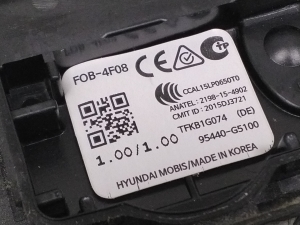 Kia Niro (2016–2022) Ignition key 95440G5100 - 4