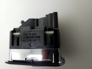 Mercedes Benz C-Class 204 (2007–2014) Tagumise külgukse aknalüliti A2048707358 - 3