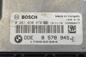 BMW 3 SERIES F30 (2011–2018) Motorsteuergerät 8578945 - 2