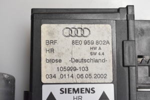 AUDI A4 B6 (2000–2005) Hinterer Seitentür-Fensterhebermotor 8E0959802A - 2