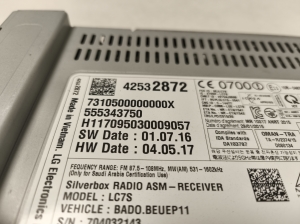 Opel Astra K (2015–2021) Radio (head unit) 42532872 - 2