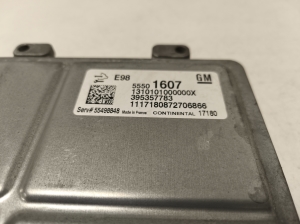 Opel Astra K (2015–2021) Engine control unit 55501607 - 3