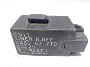 Glow plug relay - B481677T0