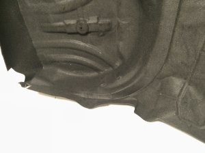 Volkswagen Golf VIII (2019–2026) Trunk carpet 5H9863544C - 4