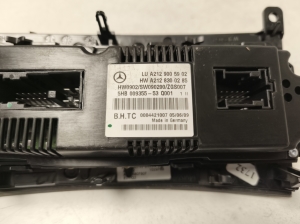 Mercedes Benz E-Class W212 (2009–2015) Heater control panel A2129005902 - 2
