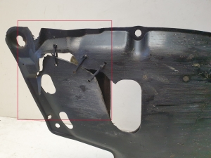 TOYOTA Corola Verso R1 (2004–2009) Front underbody protection 514090F010 - 5