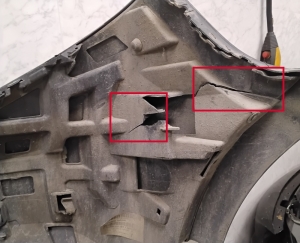 Mercedes Benz Vito 447 (2014–2026) Front bumper A4478800470 - 3