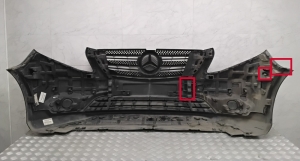 Mercedes Benz Vito 447 (2014–2026) Front bumper A4478800470 - 8