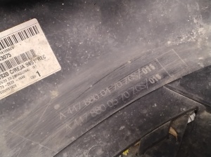 Mercedes Benz Vito 447 (2014–2026) Front bumper A4478800470 - 10
