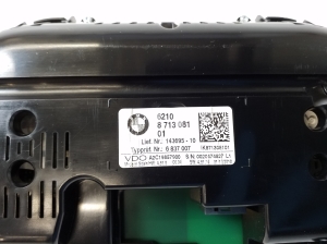 BMW 2 SERIES F45 (2014–2026) Instrument cluster 8713081 - 3