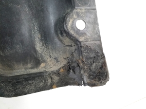 Mercedes Benz GLS 166 (2015–2019) Priekšējā dibena aizsardzība A1665200523 - 2